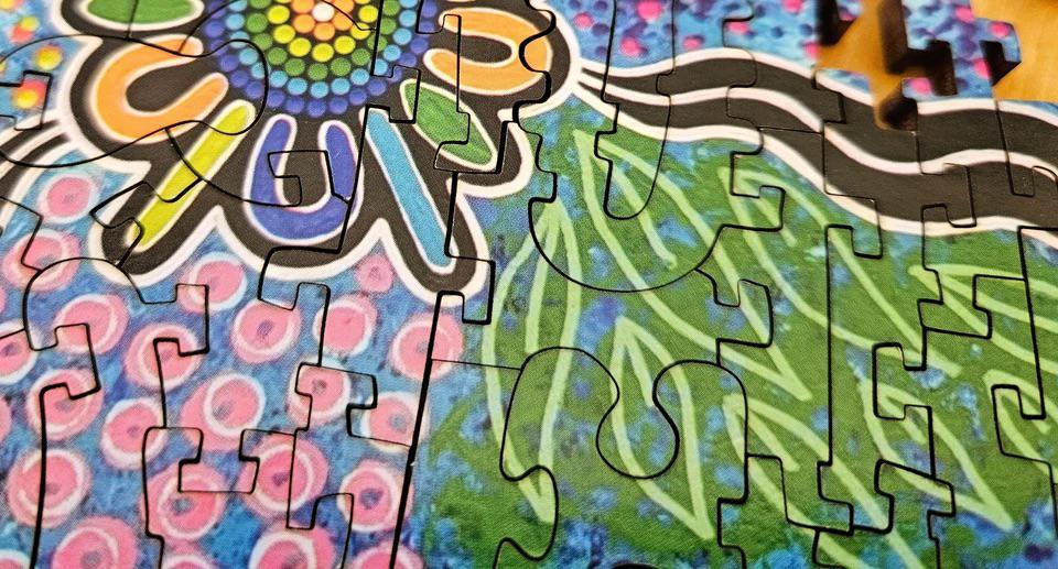 Tribe Recreated Wooden Jigsaw Puzzle