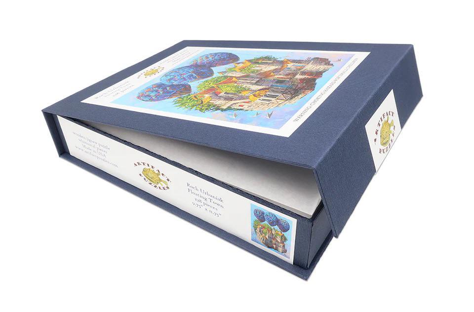 Floating Town Wood Jigsaw Puzzle