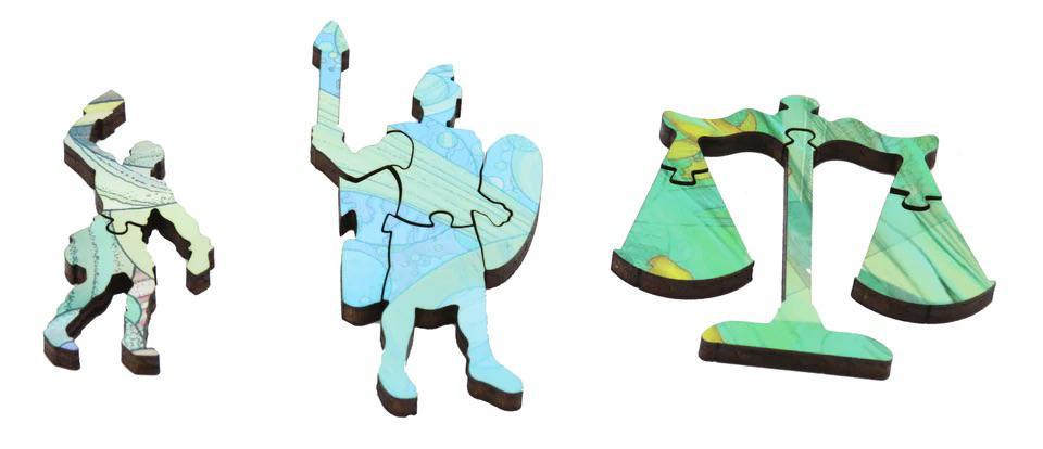 Celestial City Wooden Jigsaw Puzzle