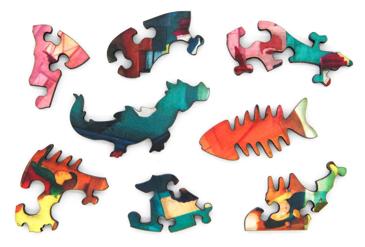 Magic Alley Wooden Jigsaw Puzzle