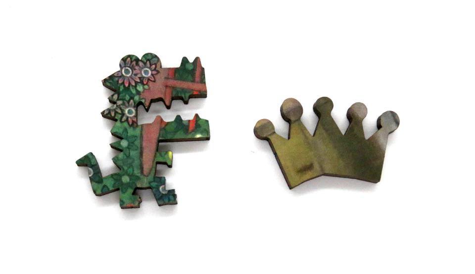 Princess and the Knight Wood Jigsaw
