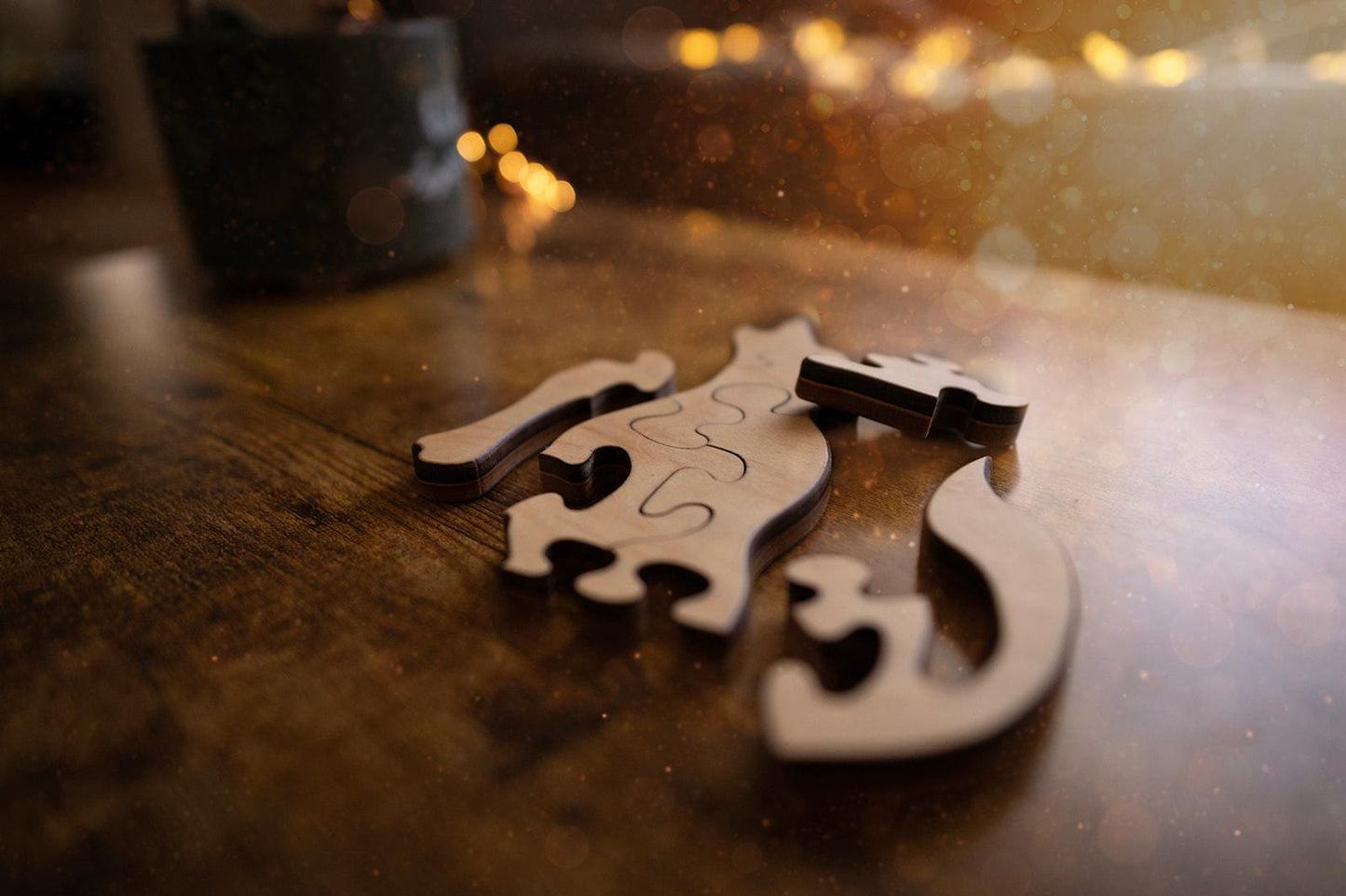 Double Sided Wolf Puzzle