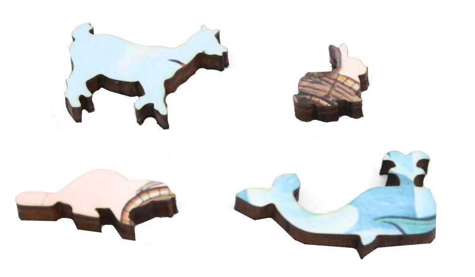 Noah's Ark Wooden Jigsaw Puzzle