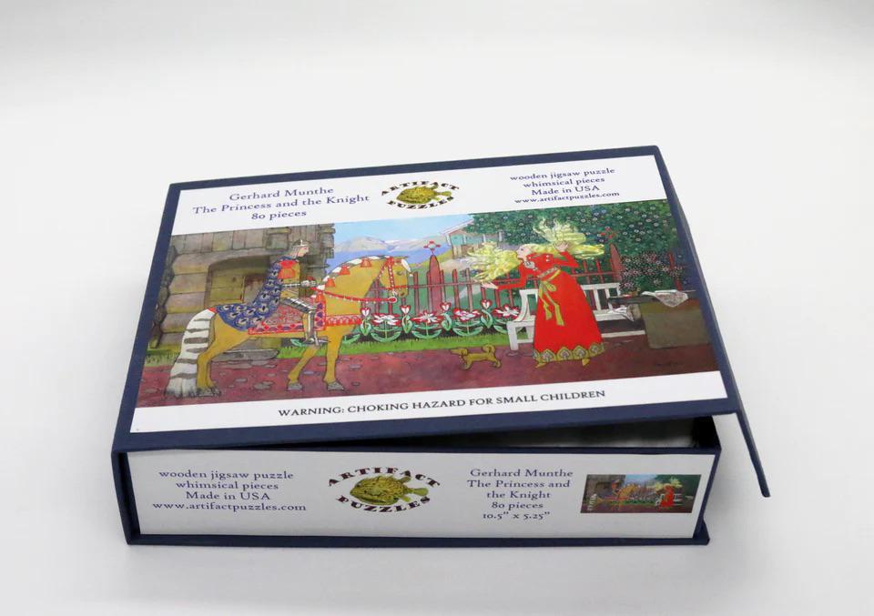 Princess and the Knight Wood Jigsaw