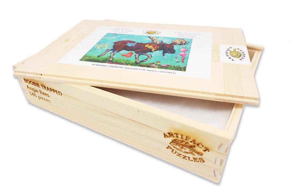 Boobie Trapped Wooden Jigsaw Puzzle