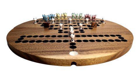 Barricade (Malefiz) - Large Round with ceramic Frogs