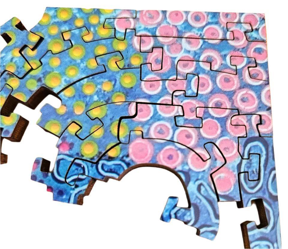 Tribe Recreated Wooden Jigsaw Puzzle