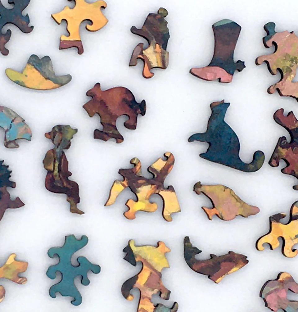 Lucero's Place Wooden Jigsaw Puzzle