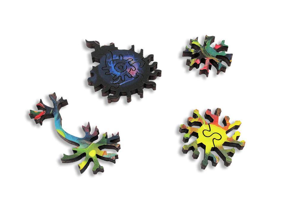 Stem Cell Wooden Jigsaw Puzzle