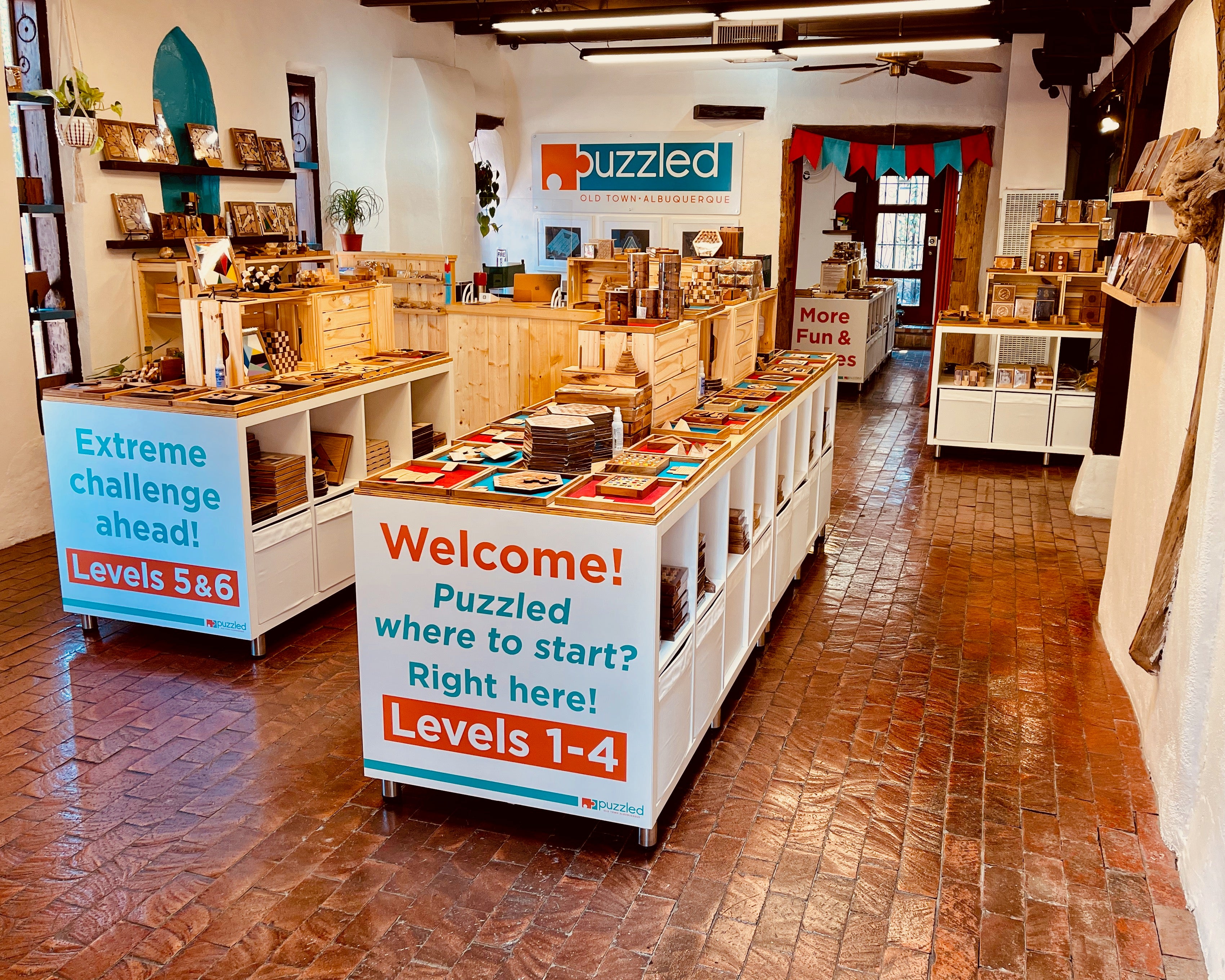 Photo of Inside of Puzzled Store in Old Town Albuquerque