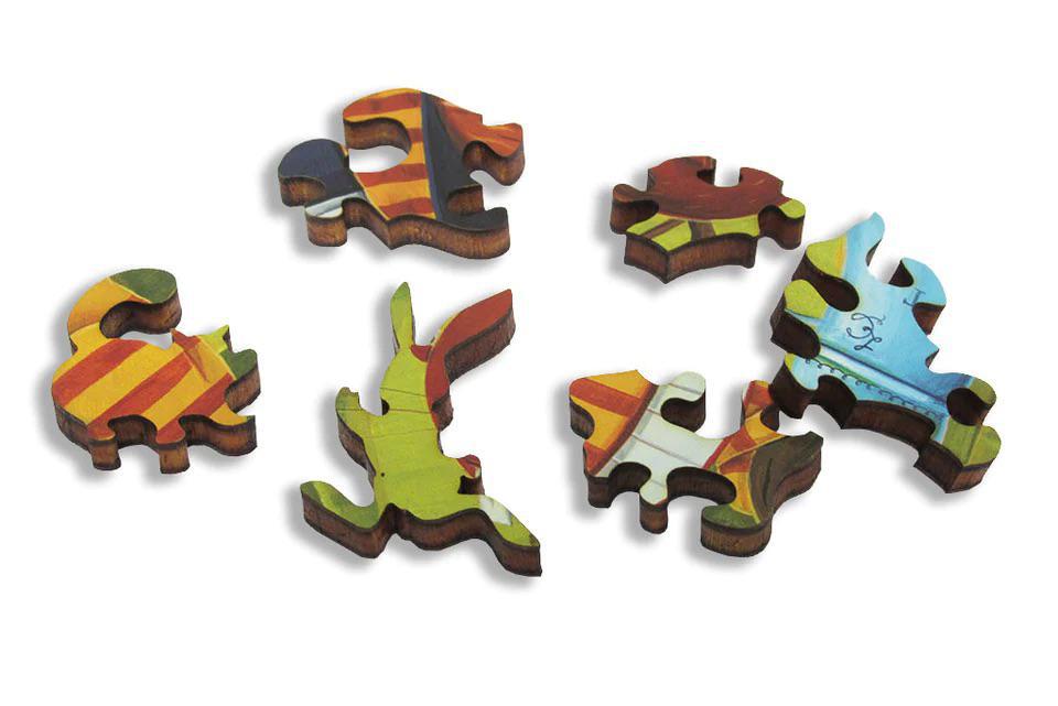 Mad Tea Party Wooden Jigsaw Puzzle