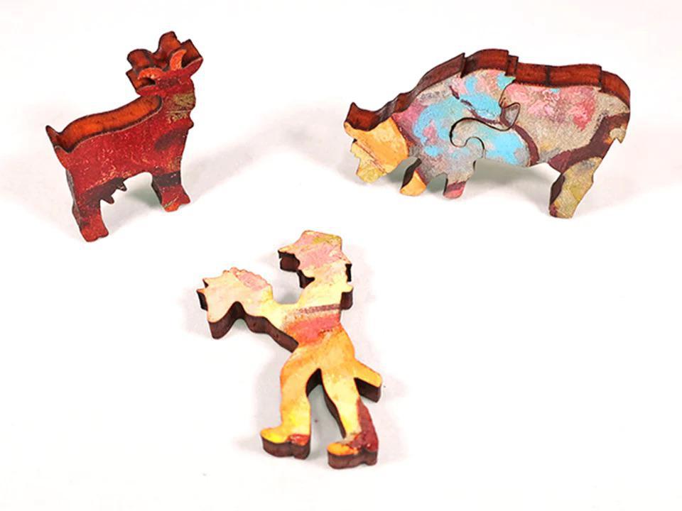 Lucero's Place Wooden Jigsaw Puzzle