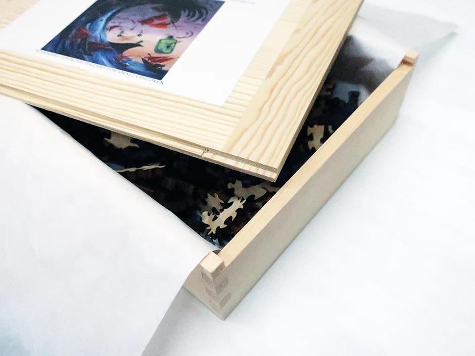 Message In A Bottle Wooden Jigsaw Puzzle