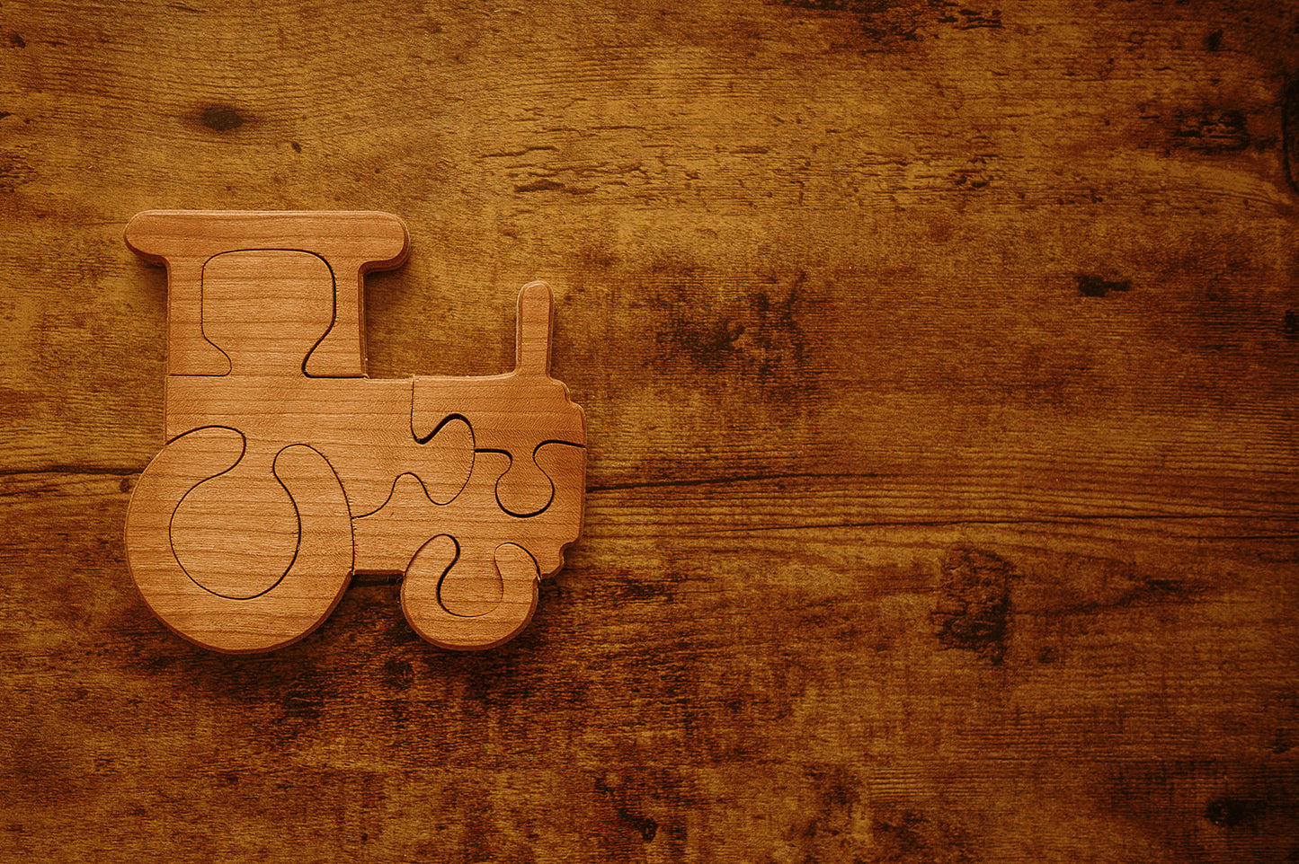 Double-Sided Tractor Puzzle