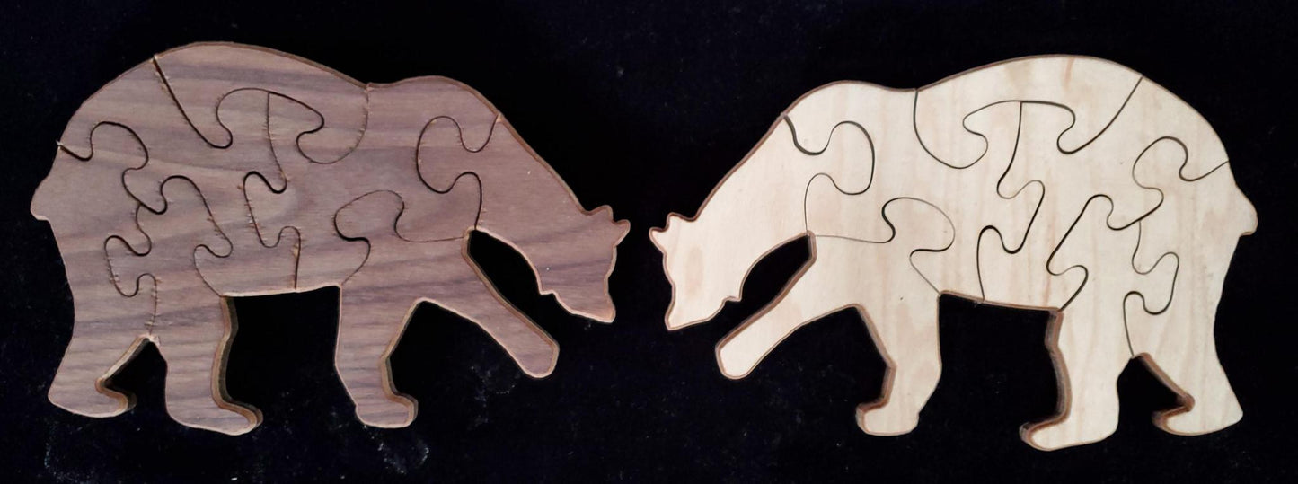 Double Sided Bear Puzzle