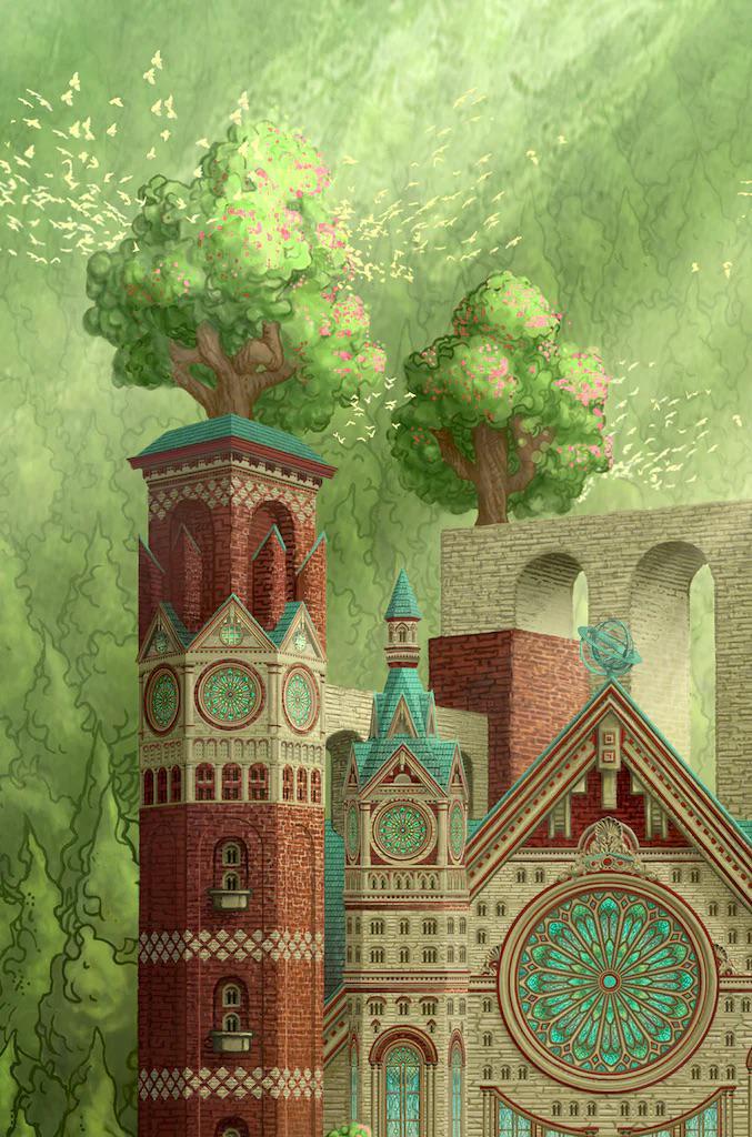 Cathedral of the Tides Wooden Jigsaw Puzzle