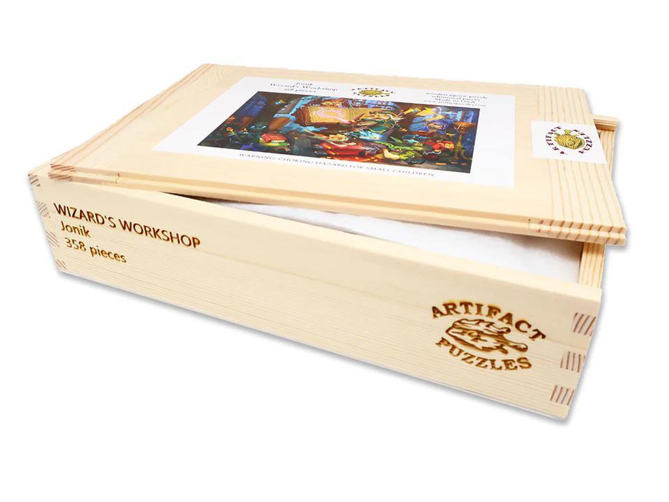 Wizard's Workshop Wooden Jigsaw Puzzle