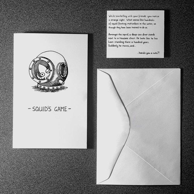 "Squid's Game" Puzzle Card (Very Easy)