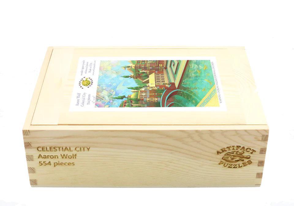 Celestial City Wooden Jigsaw Puzzle