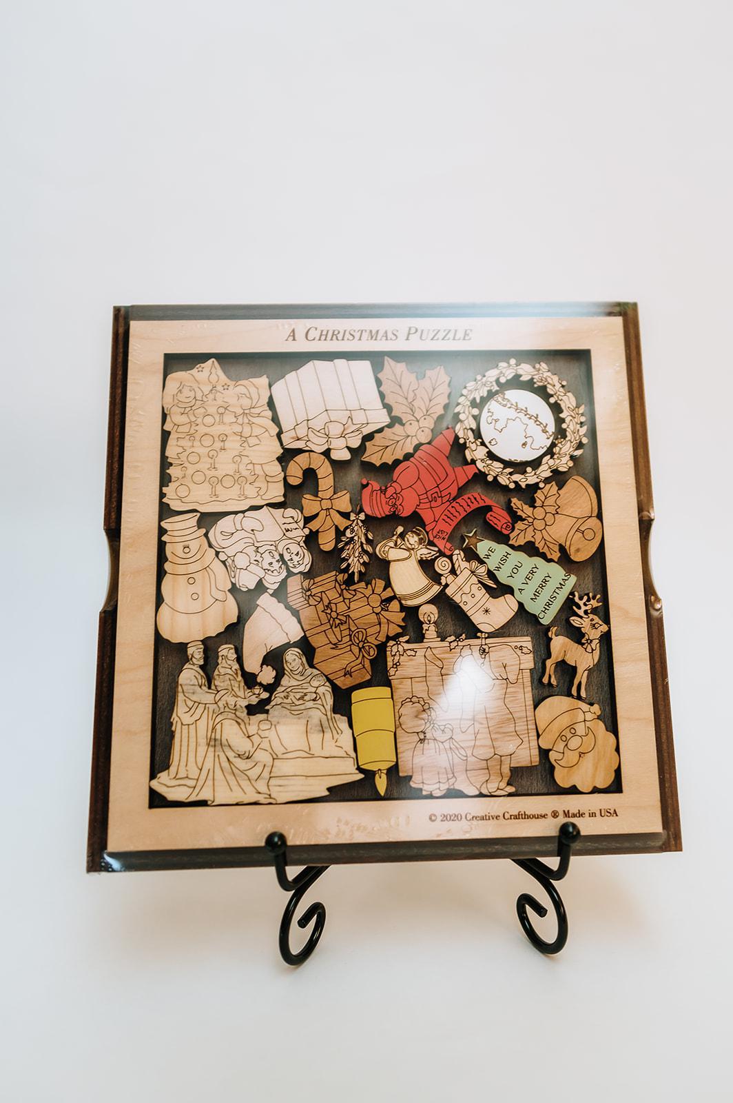 Christmas Picture Frame Puzzle