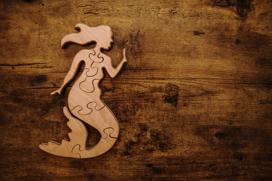 Double-Sided Mermaid Puzzle