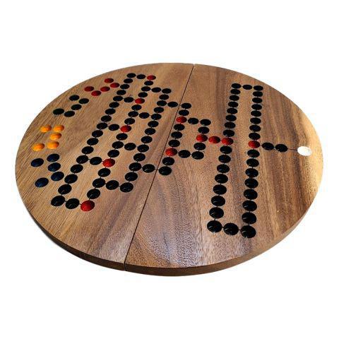 Barricade (Malefiz) - Large Round with ceramic Frogs