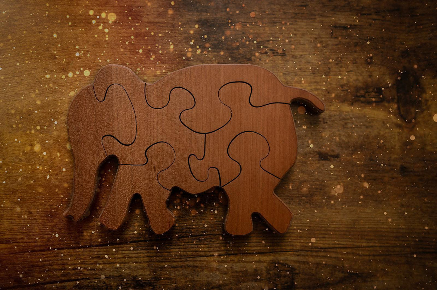 Double Sided Elephant Puzzle