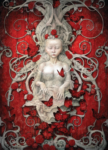 Flight Of Scarlet Limited Edition Wooden Jigsaw Puzzle