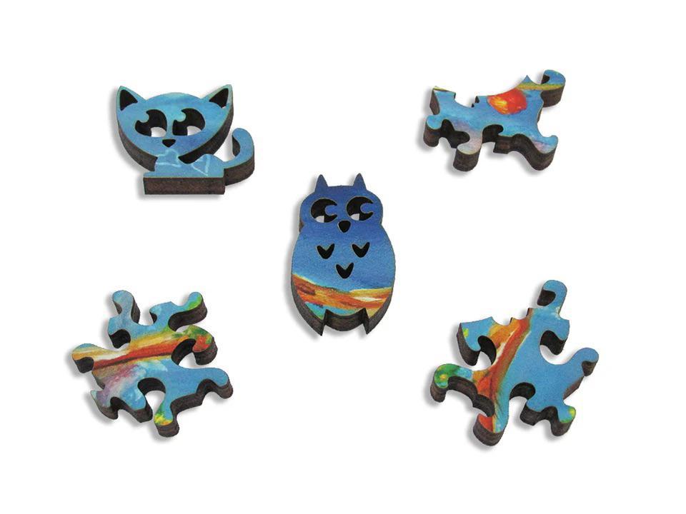 Birds of A Feather Wooden Jigsaw Puzzle