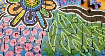 Tribe Recreated Wooden Jigsaw Puzzle