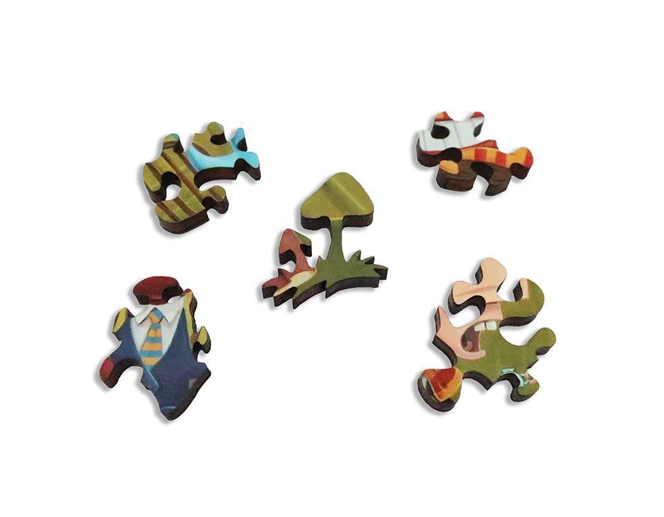 Mad Tea Party Wooden Jigsaw Puzzle