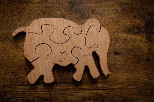 Double Sided Elephant Puzzle