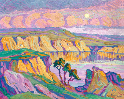 Creek At Twilight Wooden Jigsaw Puzzle