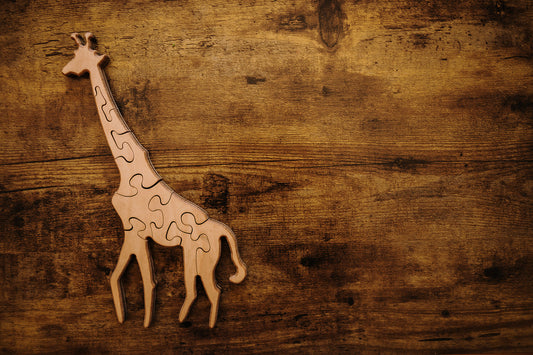 Double-Sided Giraffe Puzzle