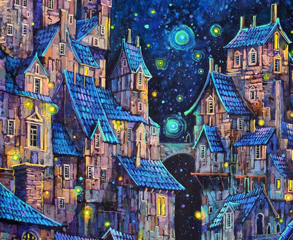 Night Concert Wooden Jigsaw Puzzle