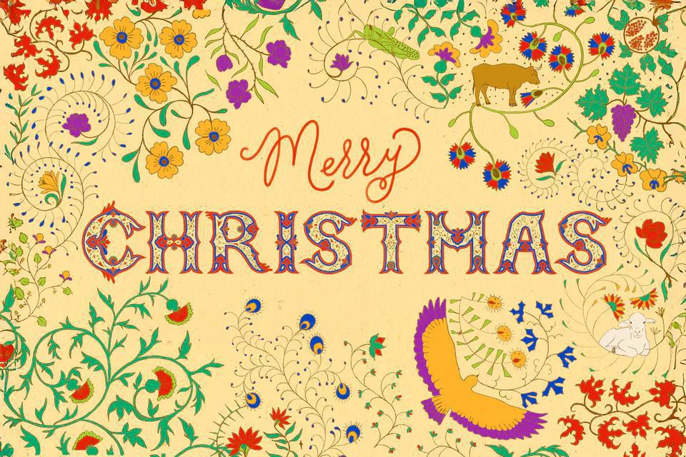 Christmas Card Wooden Jigsaw Puzzle