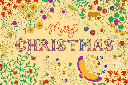 Christmas Card Wooden Jigsaw Puzzle