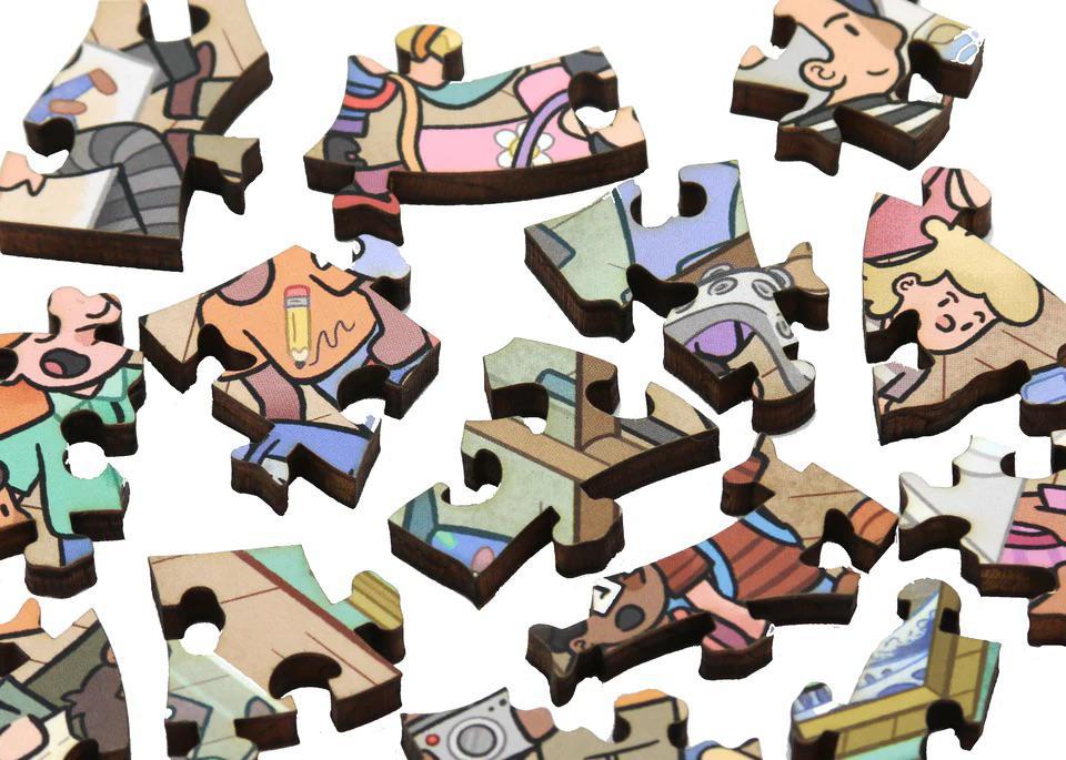 The Heist Wooden Jigsaw Puzzle