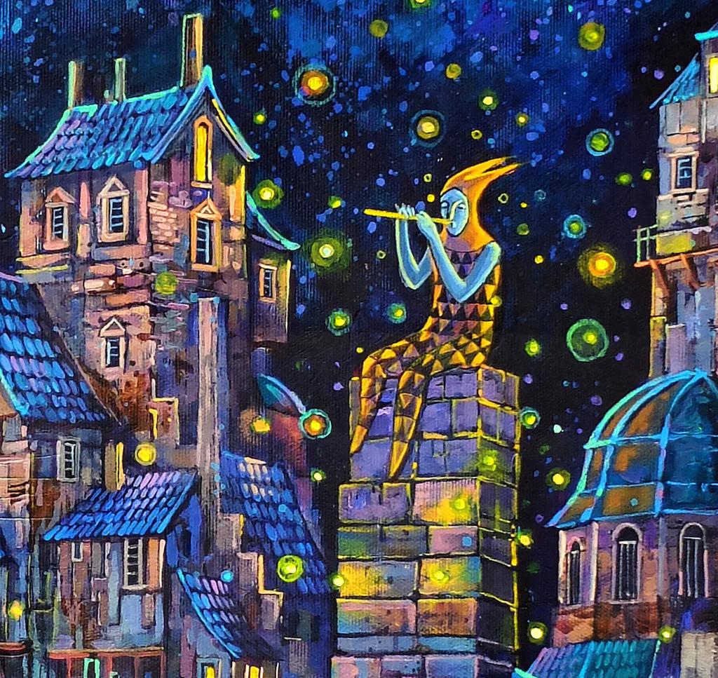 Night Concert Wooden Jigsaw Puzzle