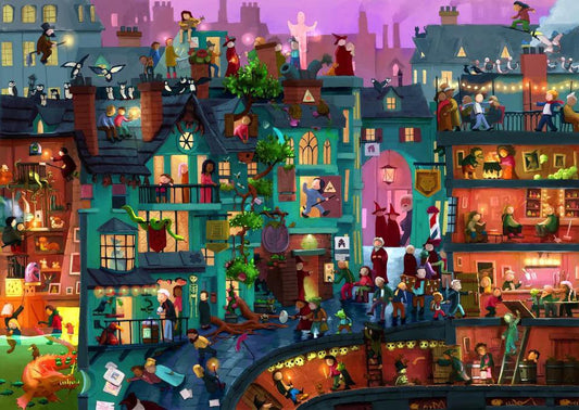 Magic Alley Wooden Jigsaw Puzzle