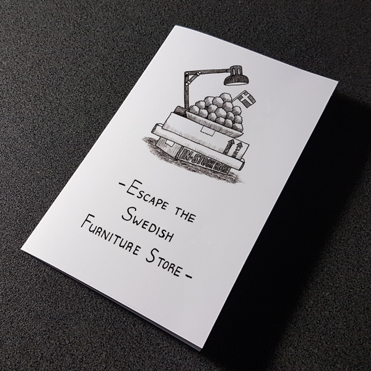 "Escape the Swedish Furniture Store" Puzzle Card (Medium)