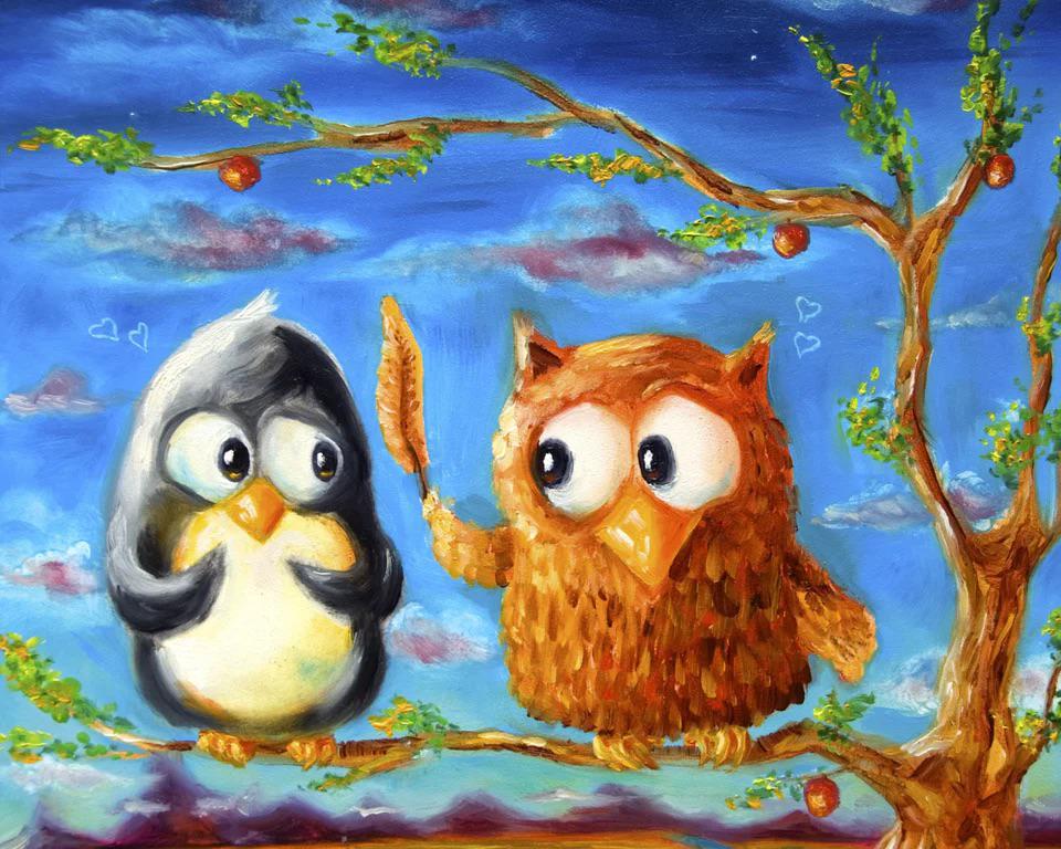 Birds of A Feather Wooden Jigsaw Puzzle