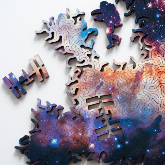 Nervous System Infinite Galaxy 2 Jigsaw Puzzle