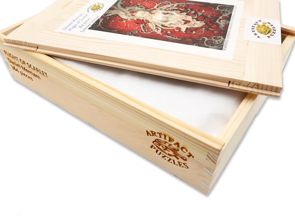Flight Of Scarlet Limited Edition Wooden Jigsaw Puzzle