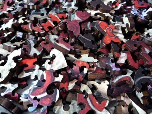 Flight Of Scarlet Limited Edition Wooden Jigsaw Puzzle