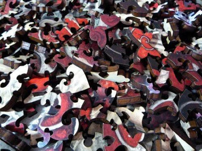 Flight Of Scarlet Limited Edition Wooden Jigsaw Puzzle