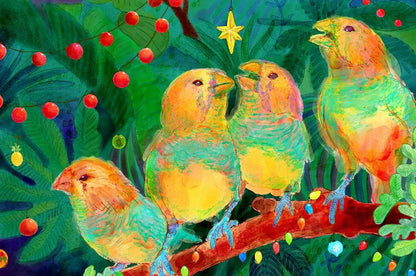 Christmas Card Wooden Jigsaw Puzzle