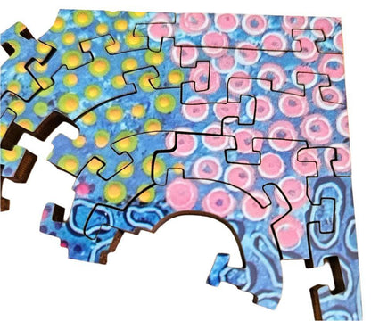 Tribe Recreated Wooden Jigsaw Puzzle