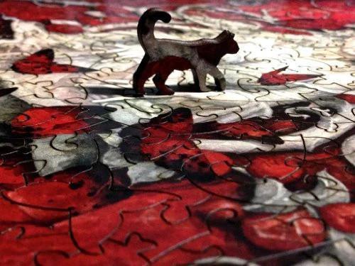 Flight Of Scarlet Limited Edition Wooden Jigsaw Puzzle