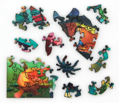 Magic Alley Wooden Jigsaw Puzzle